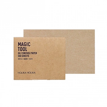 Бумага для удаления жирного блеска  100 шт. Magic Tool Oil Control Paper 100P