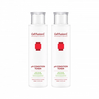 Тонер для проблемной и чувствительной кожи 2шт Tre.AC pH Condition Toner 1+1