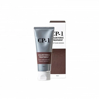 Маска для волос с эффектом окрашивания Темно-русый Color Force Treatment Deep Dark Brown