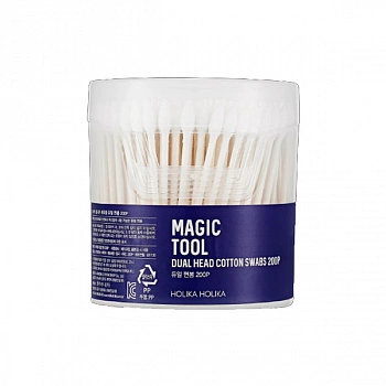 Ватные палочки 200 шт. Magic Tool Dual Head Cotton Swabs 200P