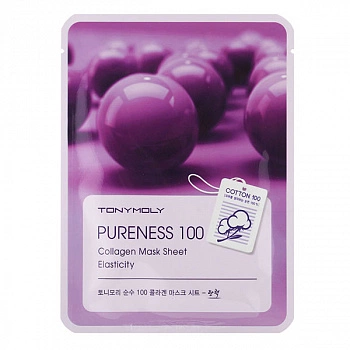 Набор тканевых масок для лица с коллагеном 10шт Pureness 100 Collagen Mask Sheet Set 10ea